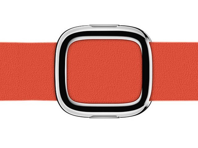 Ремешок для часов Synapse Modern Buckle для Apple Watch (42 мм, красный, кожаный)