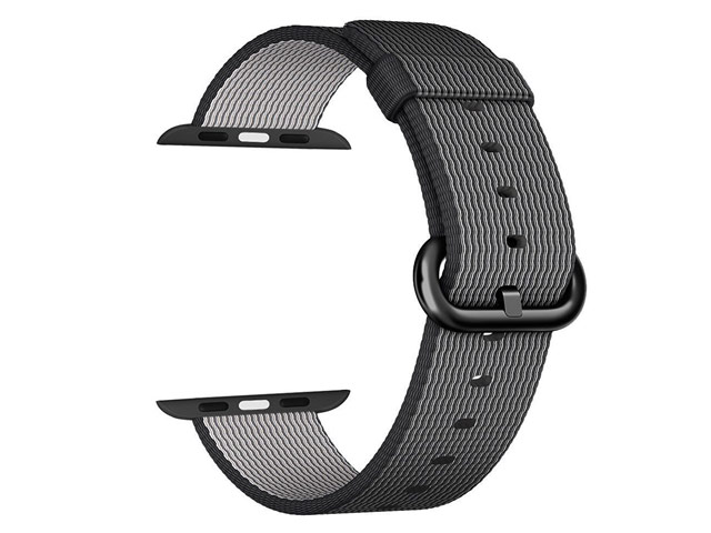 Ремешок для часов Synapse Woven Nylon для Apple Watch (42 мм, черный, нейлоновый)