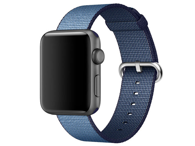 Ремешок для часов Synapse Woven Nylon для Apple Watch (42 мм, синий, нейлоновый)