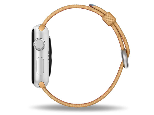 Ремешок для часов Synapse Woven Nylon для Apple Watch (42 мм, оранжевый, нейлоновый)