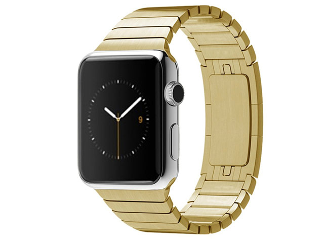 Ремешок для часов Synapse Link Bracelet для Apple Watch (42 мм, золотистый, стальной)