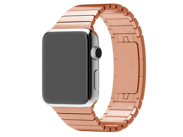 Ремешок для часов Synapse Link Bracelet для Apple Watch (42 мм, розово-золотистый, стальной)