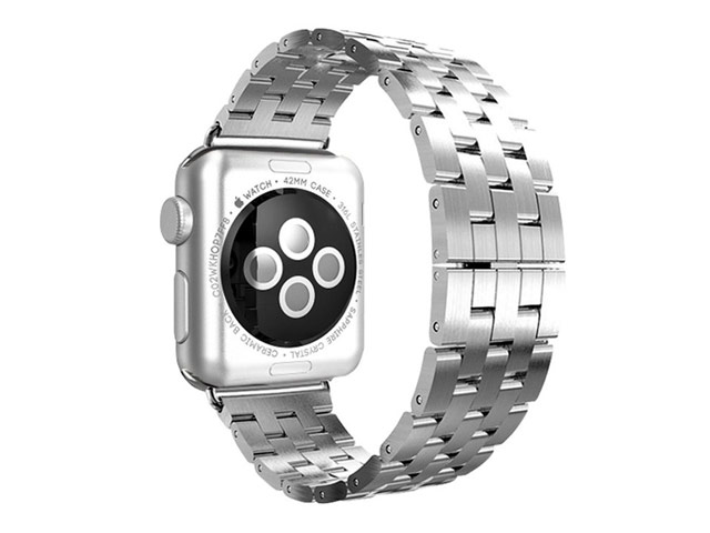 Ремешок для часов Synapse Metal Bracelet для Apple Watch (42 мм, серебристый, стальной)