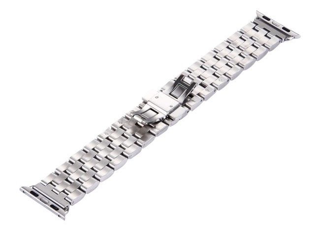 Ремешок для часов Synapse Metal Bracelet для Apple Watch (42 мм, серебристый, стальной)