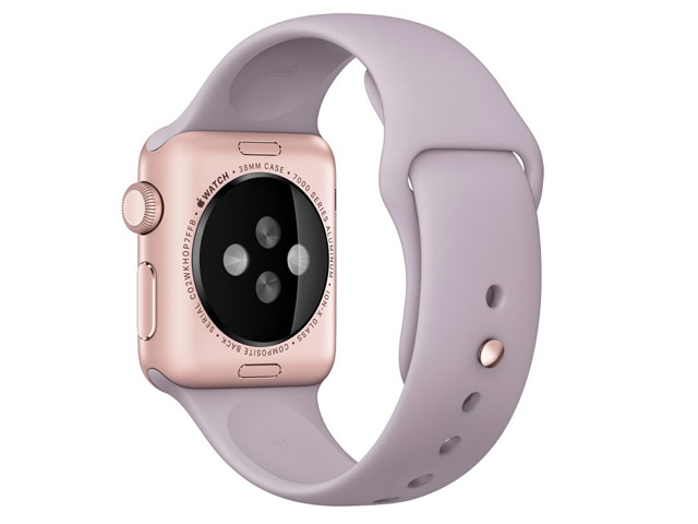 Ремешок для часов Synapse Sport Band для Apple Watch (38 мм, фиолетовый, силиконовый)