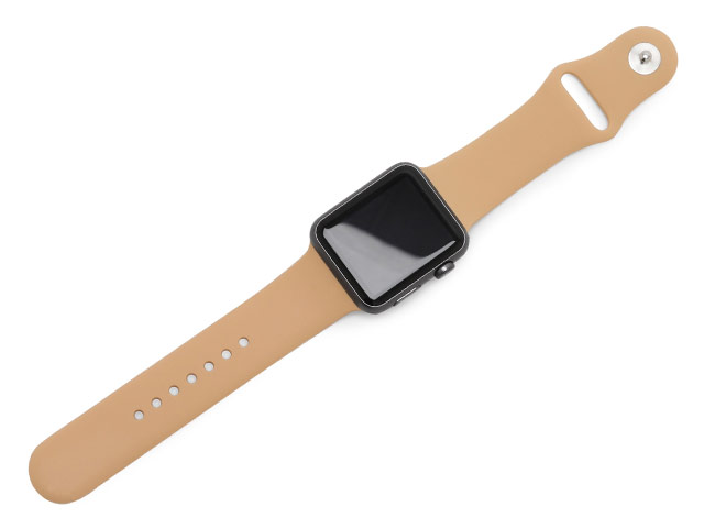 Ремешок для часов Synapse Sport Band для Apple Watch (38 мм, коричневый, силиконовый)