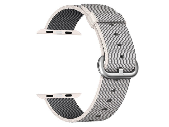 Ремешок для часов Synapse Woven Nylon для Apple Watch (42 мм, серый, нейлоновый)
