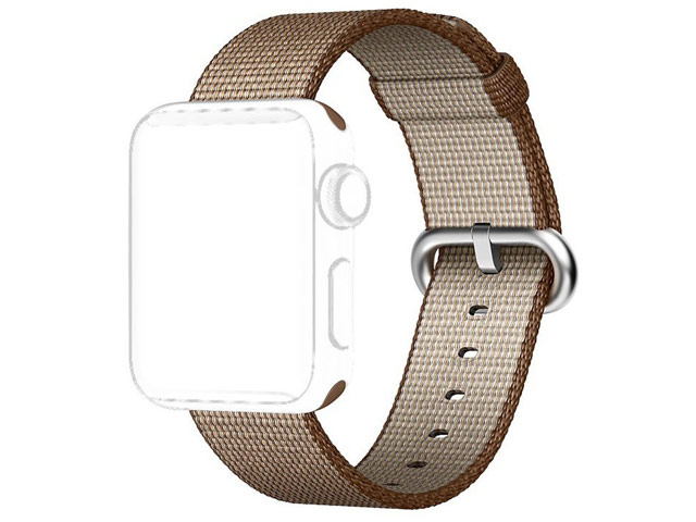 Ремешок для часов Synapse Woven Nylon для Apple Watch (38 мм, коричневый, нейлоновый)