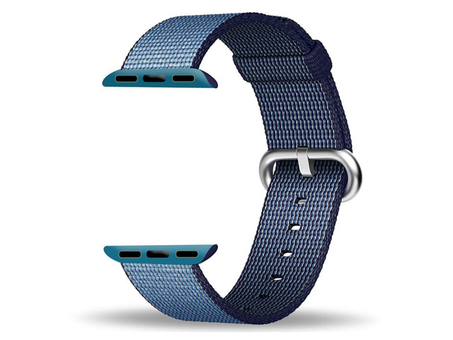 Ремешок для часов Synapse Woven Nylon для Apple Watch (38 мм, синий, нейлоновый)