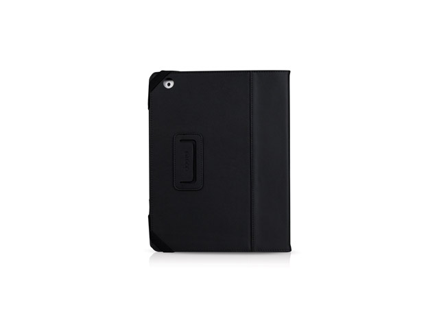 Чехол Odoyo Genuine Leather Folio Case для Apple iPad 2/new iPad (черный, кожанный)