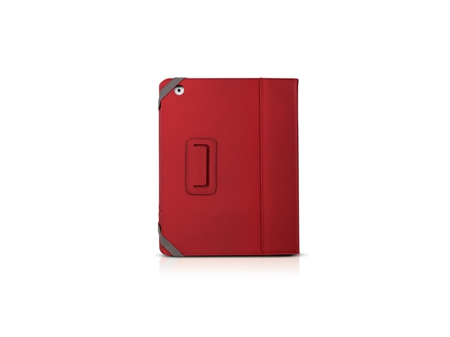 Чехол Odoyo Genuine Leather Folio Case для Apple iPad 2/new iPad (красный, кожанный)