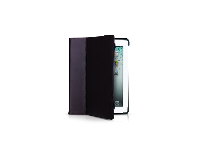 Чехол Odoyo Genuine Leather Folio Case для Apple iPad 2/new iPad (коричневый, кожанный)