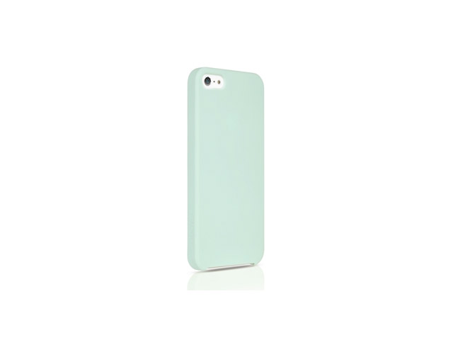 Чехол Odoyo Slim Edge Pastel Case для Apple iPhone 5 (зеленый, гелевый)