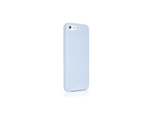 Чехол Odoyo Slim Edge Pastel Case для Apple iPhone 5 (голубой, гелевый)