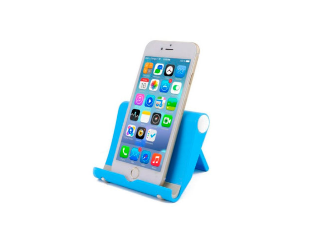 Подставка Nine Universal Stents для смартфона (голубая, пластиковая)