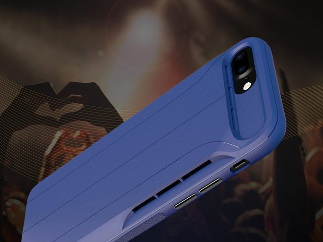 Чехол Nillkin Amp case для Apple iPhone 7 plus (синий, гелевый)