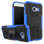 Чехол Yotrix Shockproof case для Samsung Galaxy A7 2017 (синий, пластиковый)