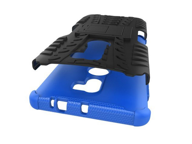 Чехол Yotrix Shockproof case для Xiaomi Mi 5s plus (синий, пластиковый)