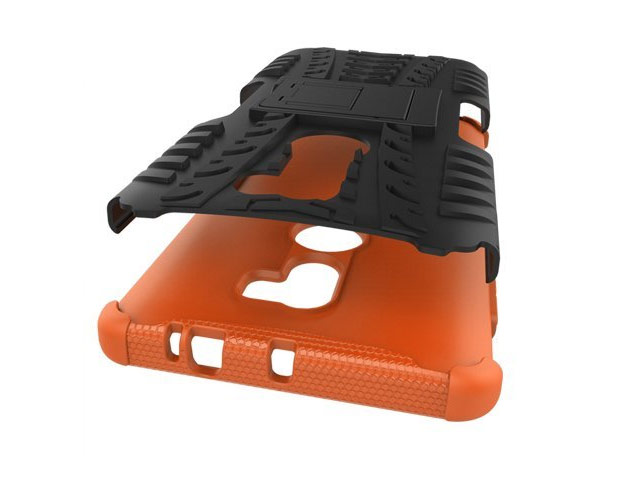 Чехол Yotrix Shockproof case для Xiaomi Mi 5s plus (оранжевый, пластиковый)