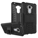 Чехол Yotrix Shockproof case для Asus Zenfone 3 Laser ZC551KL (черный, пластиковый)