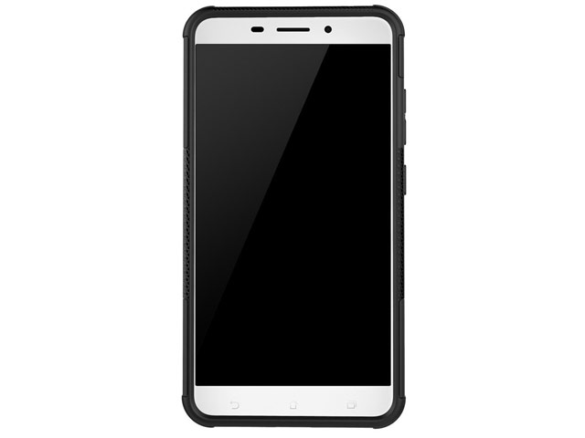 Чехол Yotrix Shockproof case для Asus Zenfone 3 Laser ZC551KL (черный, пластиковый)