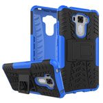 Чехол Yotrix Shockproof case для Asus Zenfone 3 Laser ZC551KL (синий, пластиковый)