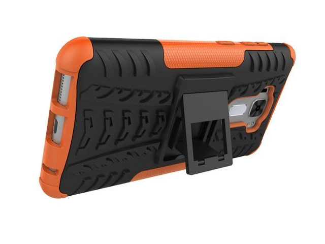 Чехол Yotrix Shockproof case для Asus Zenfone 3 Laser ZC551KL (оранжевый, пластиковый)