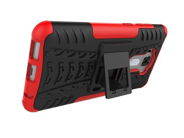 Чехол Yotrix Shockproof case для Asus Zenfone 3 Laser ZC551KL (красный, пластиковый)