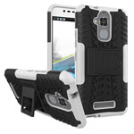 Чехол Yotrix Shockproof case для Asus Zenfone 3 Max ZC520TL (белый, пластиковый)