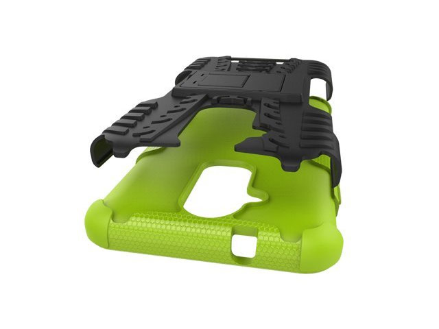 Чехол Yotrix Shockproof case для Asus Zenfone 3 Max ZC520TL (зеленый, пластиковый)