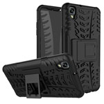 Чехол Yotrix Shockproof case для LG X style (черный, пластиковый)