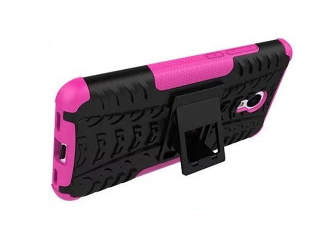 Чехол Yotrix Shockproof case для Meizu M3 Note (розовый, пластиковый)