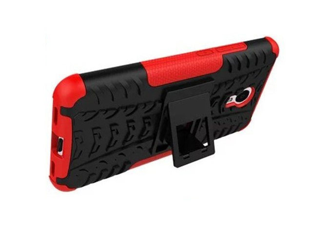 Чехол Yotrix Shockproof case для Meizu M3 Note (красный, пластиковый)