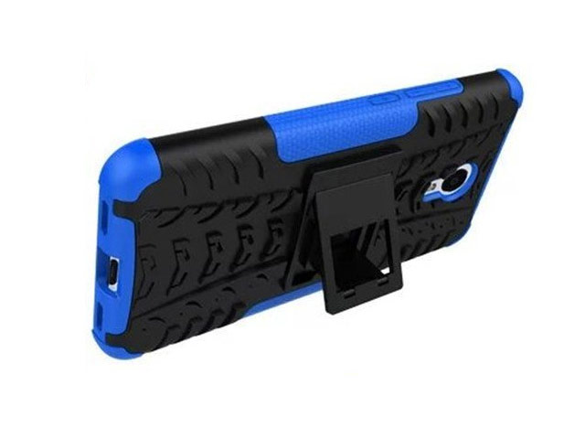 Чехол Yotrix Shockproof case для Meizu M3 Note (синий, пластиковый)