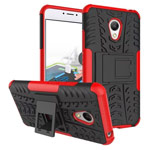 Чехол Yotrix Shockproof case для Meizu M3 (красный, пластиковый)