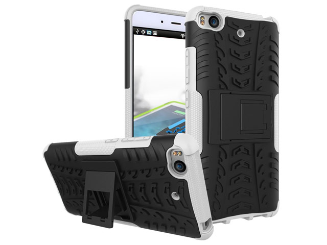 Чехол Yotrix Shockproof case для Xiaomi Mi 5s (белый, пластиковый)