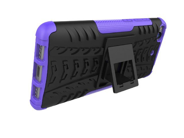 Чехол Yotrix Shockproof case для Xiaomi Mi 5s (фиолетовый, пластиковый)