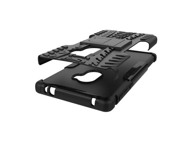 Чехол Yotrix Shockproof case для Xiaomi Mi MIX (черный, пластиковый)