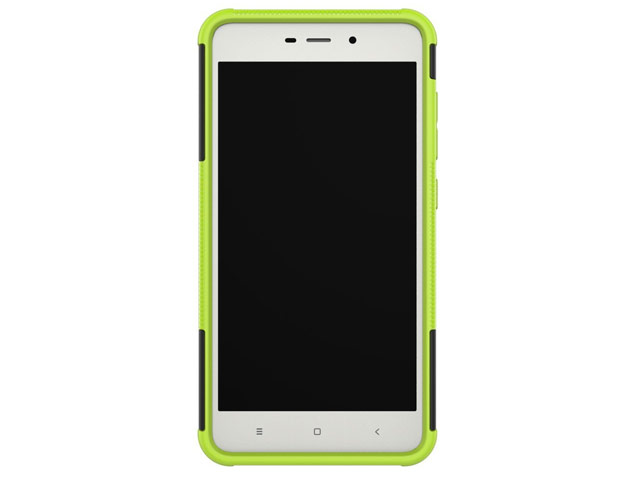 Чехол Yotrix Shockproof case для Xiaomi Redmi 4A (зеленый, пластиковый)