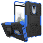 Чехол Yotrix Shockproof case для Xiaomi Redmi Note 4 (синий, пластиковый)