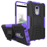 Чехол Yotrix Shockproof case для Xiaomi Redmi Note 4 (фиолетовый, пластиковый)