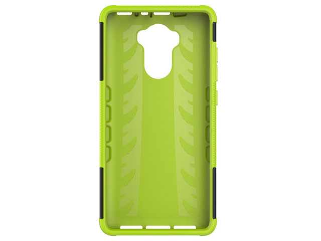 Чехол Yotrix Shockproof case для Xiaomi Redmi 4 prime (зеленый, пластиковый)