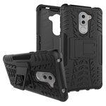Чехол Yotrix Shockproof case для Huawei Honor 6X (черный, пластиковый)