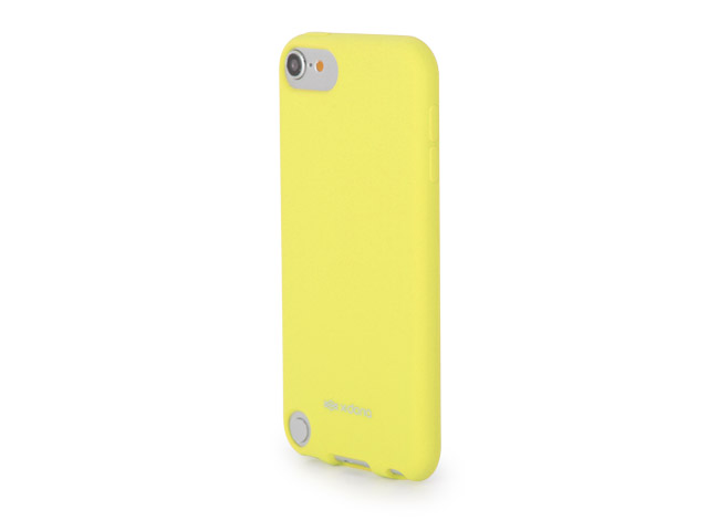 Чехол X-doria Soft Case для Apple iPod touch (5-th gen) (желтый, силиконовый)