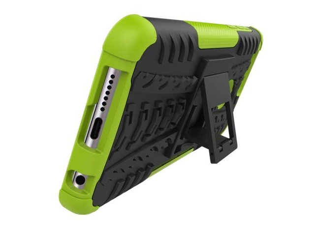 Чехол Yotrix Shockproof case для Huawei Honor 8 (зеленый, пластиковый)
