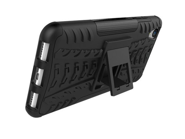 Чехол Yotrix Shockproof case для Huawei Honor 5A (черный, пластиковый)