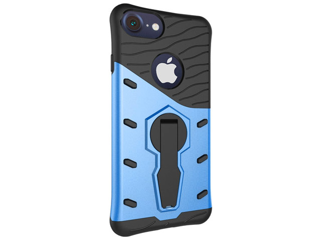 Чехол Yotrix StandCase для Apple iPhone 7 (синий, пластиковый)