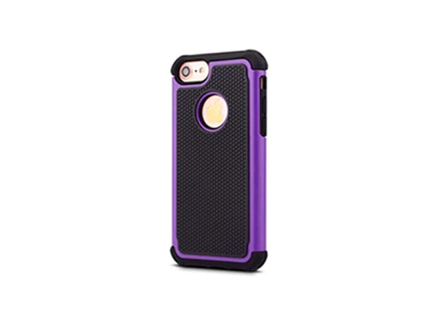 Чехол Yotrix Antishock case для Apple iPhone 7 (фиолетовый, пластиковый)