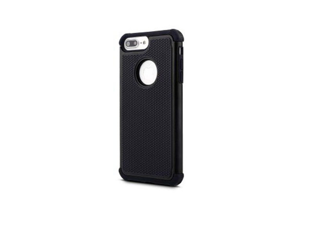 Чехол Yotrix Antishock case для Apple iPhone 7 plus (черный, пластиковый)