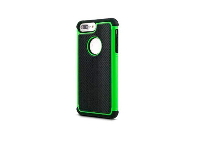Чехол Yotrix Antishock case для Apple iPhone 7 plus (зеленый, пластиковый)